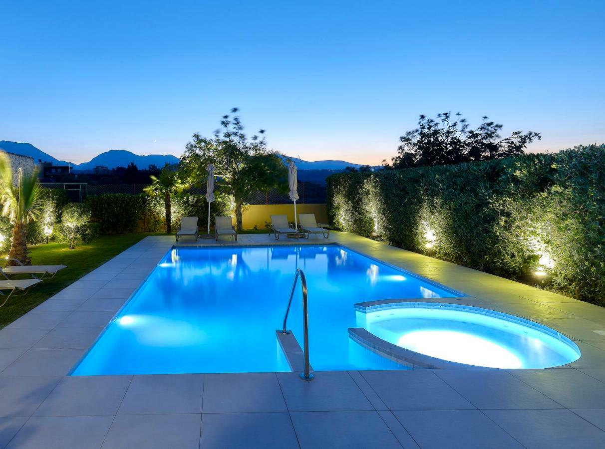 Castello Villa Daphnes - Private Pool & Whirlpool Dhafnes Dış mekan fotoğraf