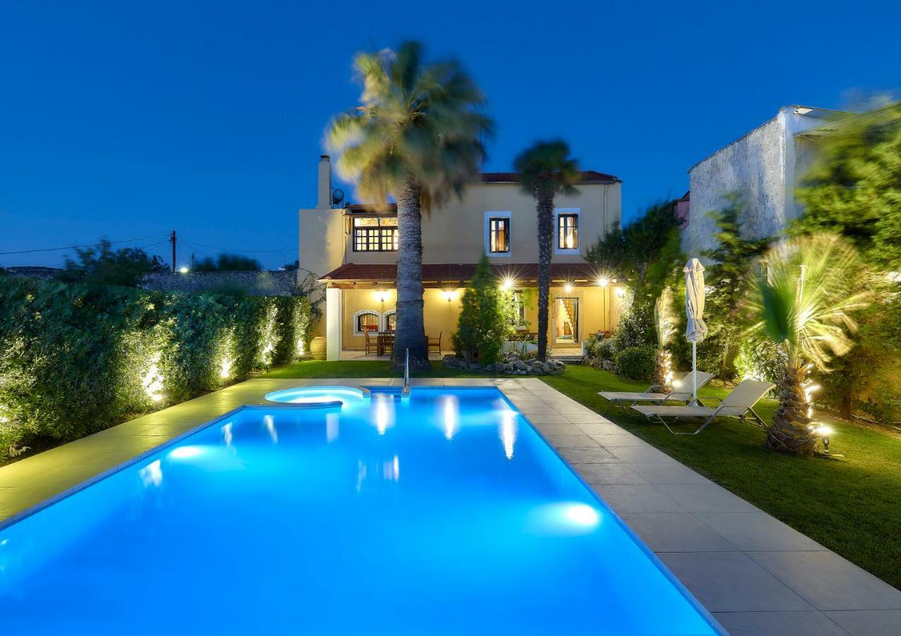 Castello Villa Daphnes - Private Pool & Whirlpool Dhafnes Dış mekan fotoğraf