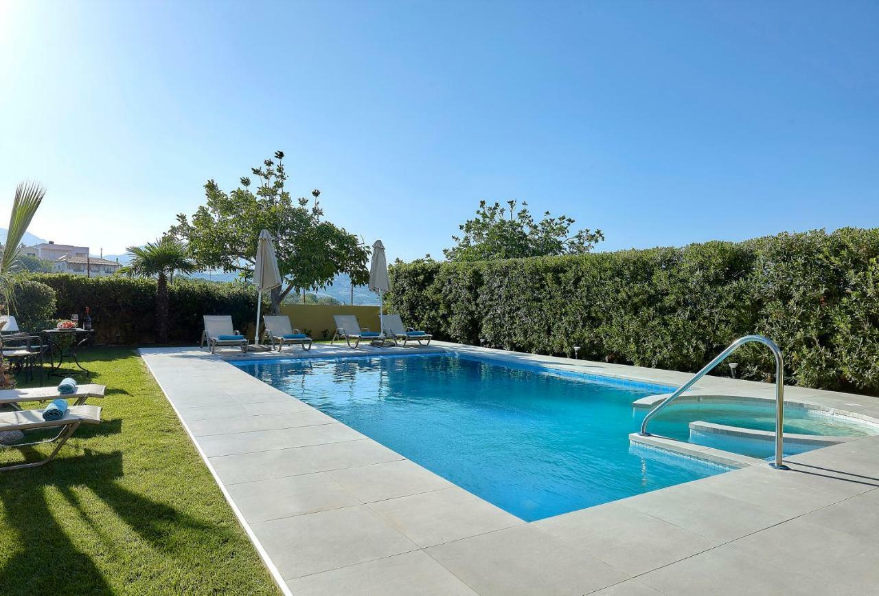Castello Villa Daphnes - Private Pool & Whirlpool Dhafnes Dış mekan fotoğraf