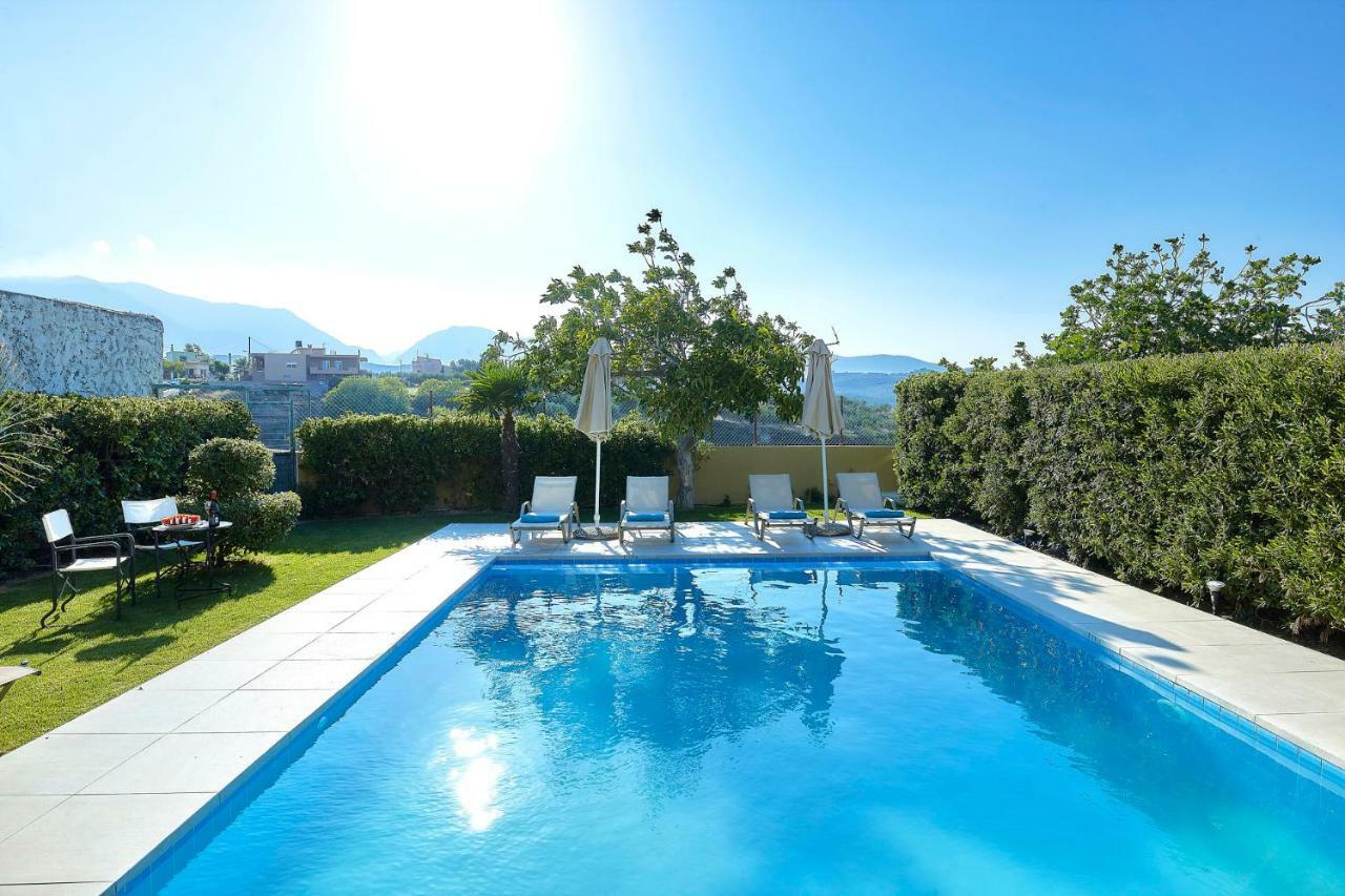 Castello Villa Daphnes - Private Pool & Whirlpool Dhafnes Dış mekan fotoğraf