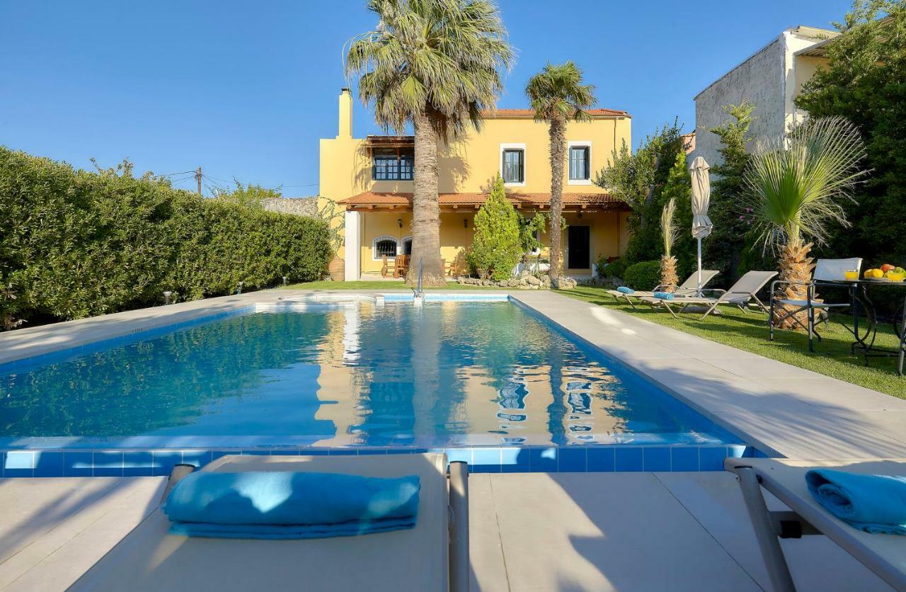 Castello Villa Daphnes - Private Pool & Whirlpool Dhafnes Dış mekan fotoğraf